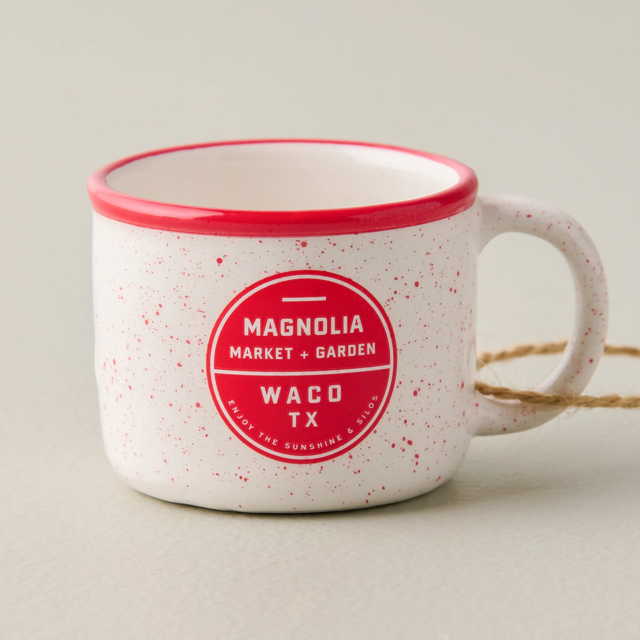 Red Magnolia Campfire Mug Ornament | Magnolia