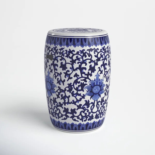 Hellinger Ceramic Accent Stool | Wayfair North America