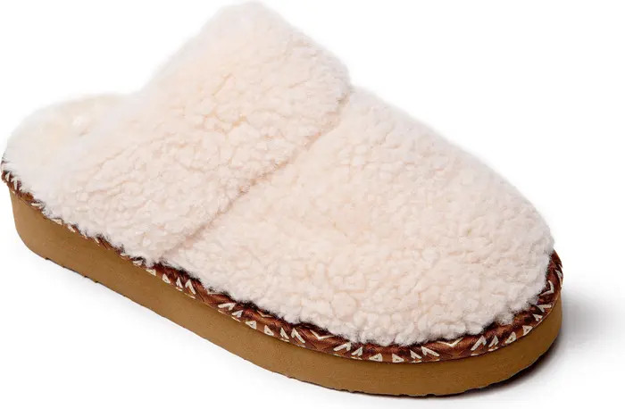 Minnetonka Cerise Faux Fur Slipper (Women) | Nordstrom | Nordstrom
