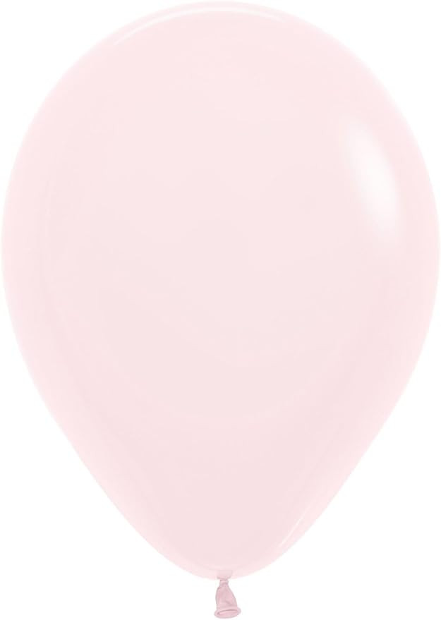 05" Pastel Matte Pink Sempertex Balloons Pastel (50 Count) (Pastel Matte Pink) | Amazon (US)