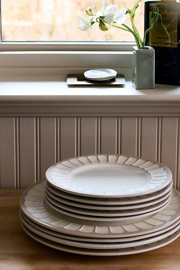 The Latte Stoneware Side Plates, Set of 4: Boulevard Edition | Anthropologie (US)