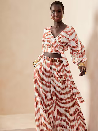 Petite Wayfinder Linen Top | Banana Republic (US)