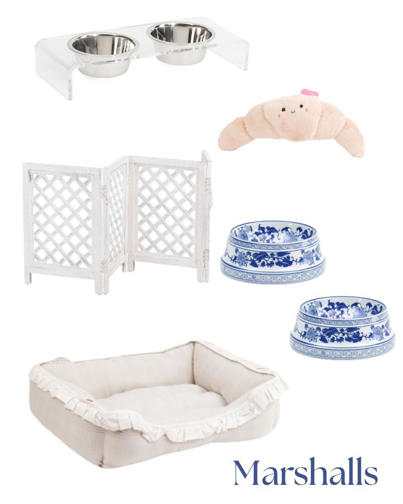 Pet toys on sale at TJ Maxx gate, bowl, food, bed, puppy, kitten, animals, french, kitchen, coastal, modern.

#LTKHome #LTKSaleAlert