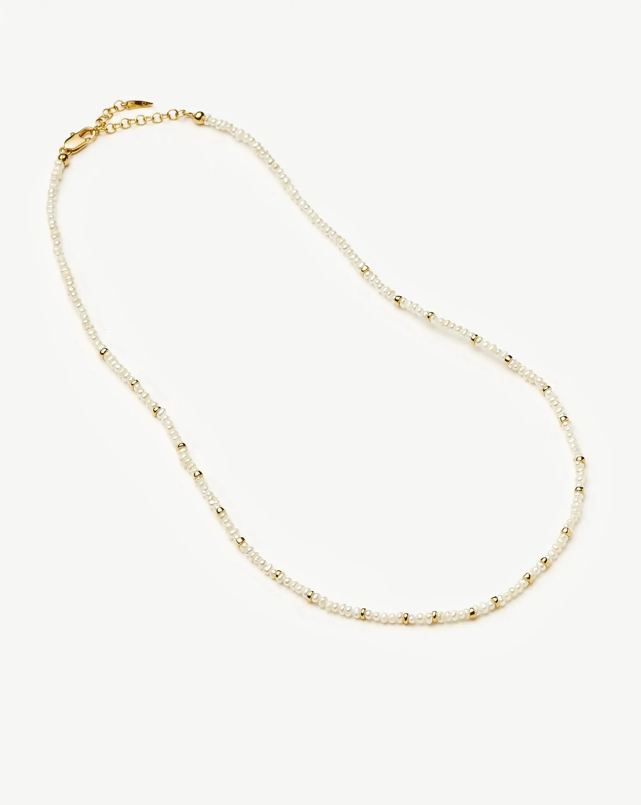 Micro Pearl Beaded Necklace | Missoma UK | Missoma UK