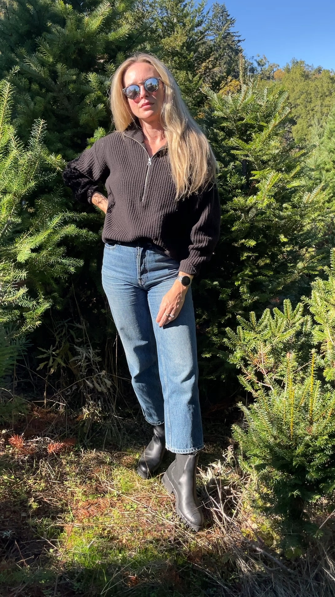 With my favorite trees. 🌲 

#LTKSeasonal #LTKtravel #LTKfindsunder100