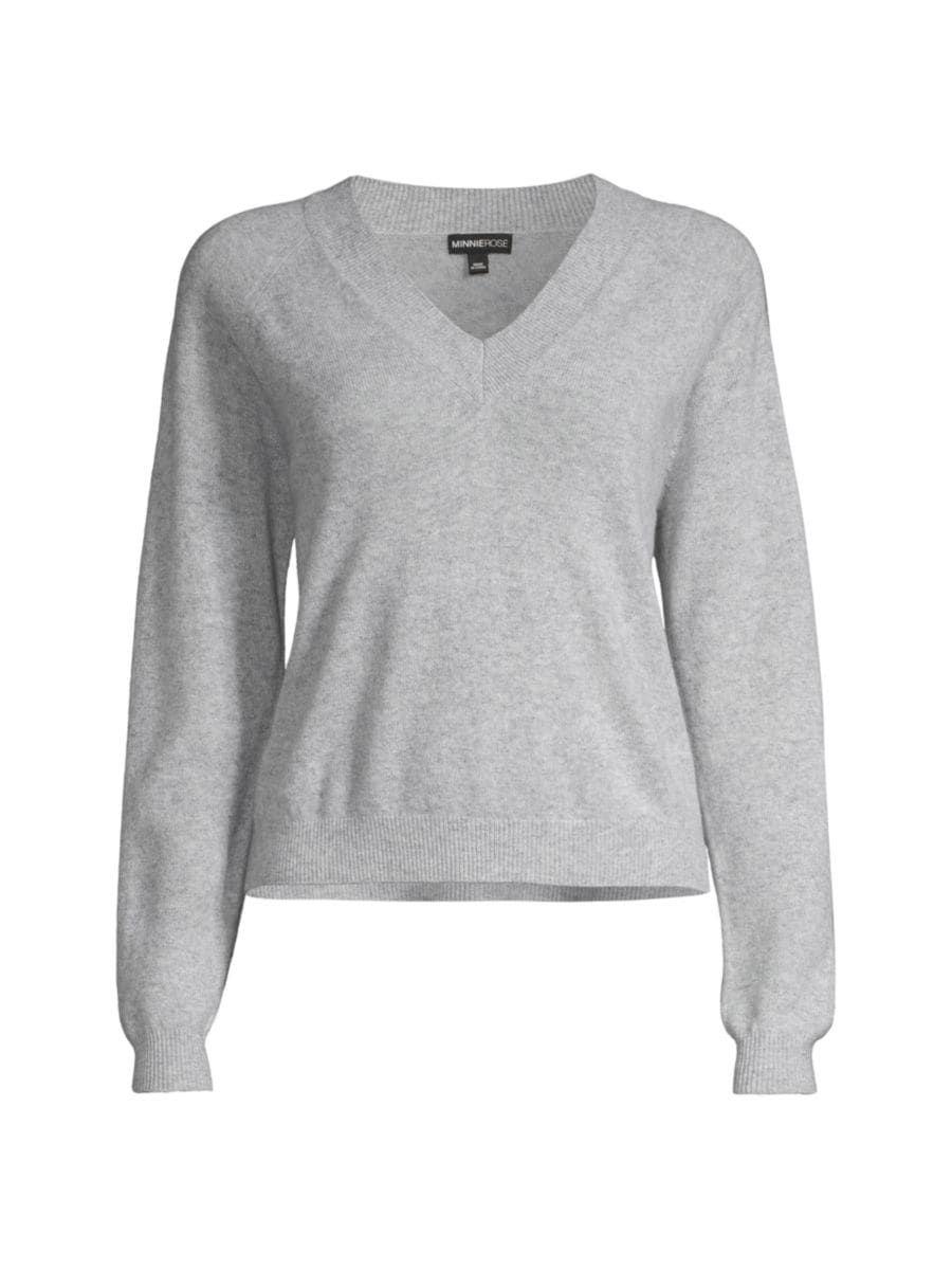 V-Neck Cashmere Sweater | Saks Fifth Avenue