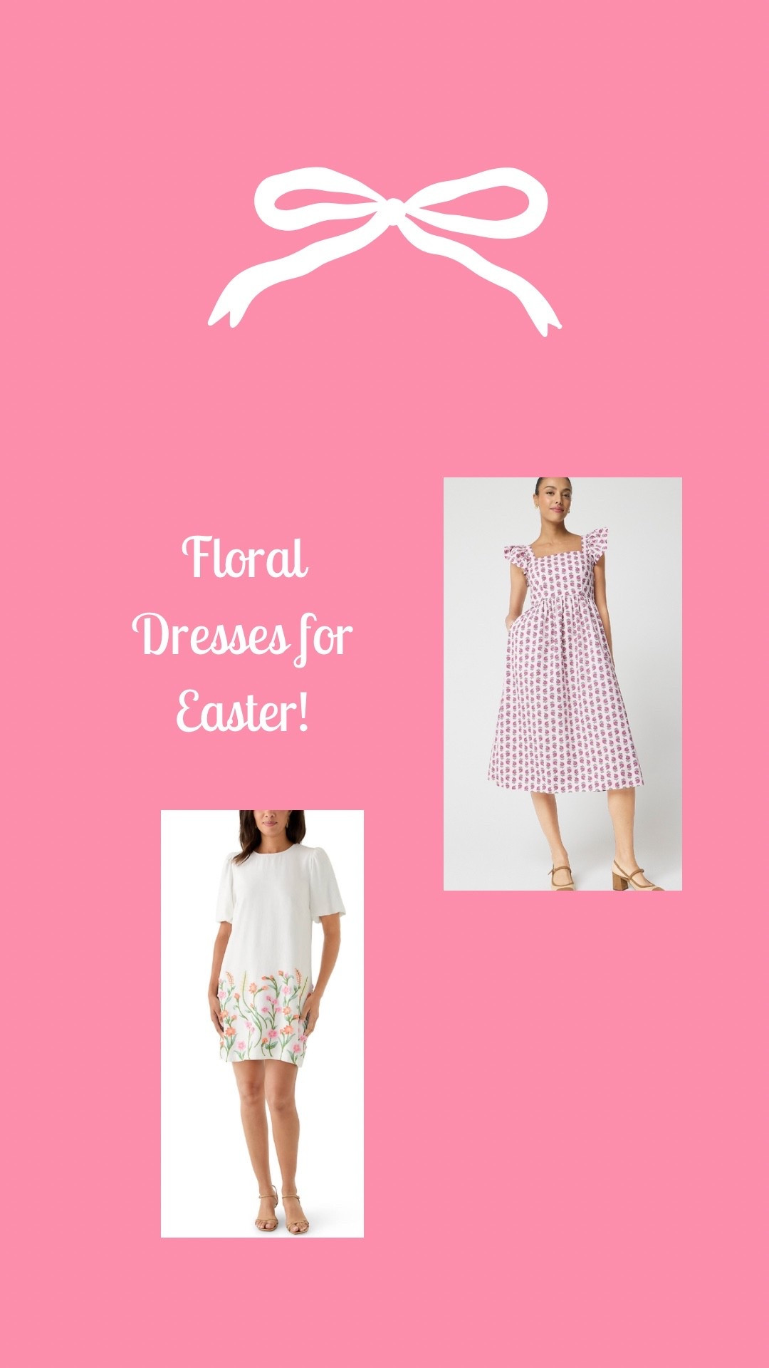 Floral dresses for Easter! 

Spring dresses • spring dress ideas • easter dresses • easter dress ideas • floral dress • floral dresses 

#LTKSeasonal #LTKSaleAlert