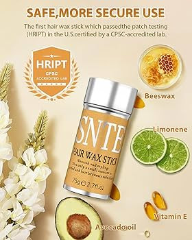 Samnyte Hair Wax Stick, Gel Tamer for Flyaways, Nourishing Slick Stick Pomade for Women & Kids, S... | Amazon (US)