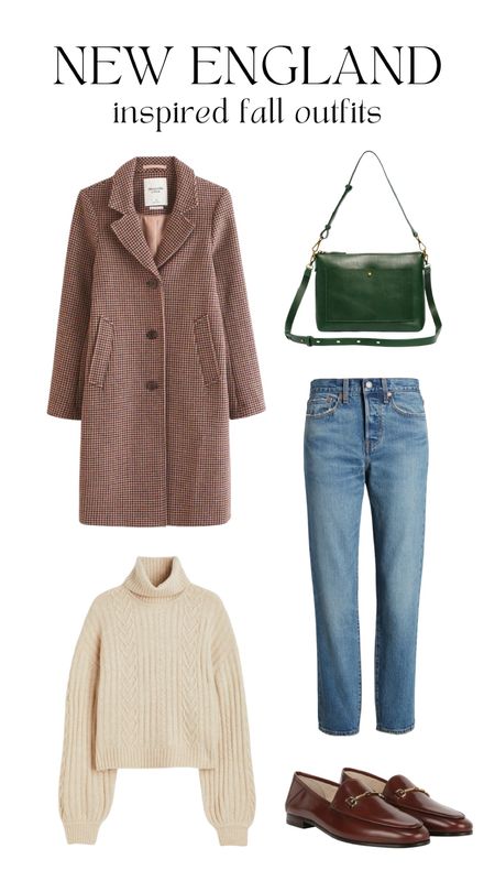 New England inspired fall outfit

Wool dad coat, brown leather loafer, straight leg jean, emerald crossbody bag, cable-knit turtleneck sweater 


#LTKSeasonal #LTKitbag