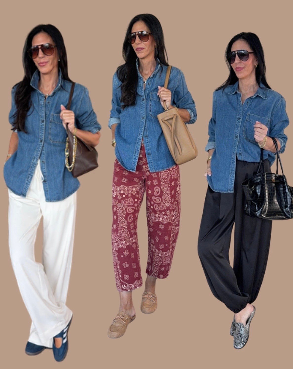 My absolute favorite Aritzia denim look for less button down is on drop- wearing a medium 
Pants- small for all of them!

#LTKootd #LTKU #LTKOver40