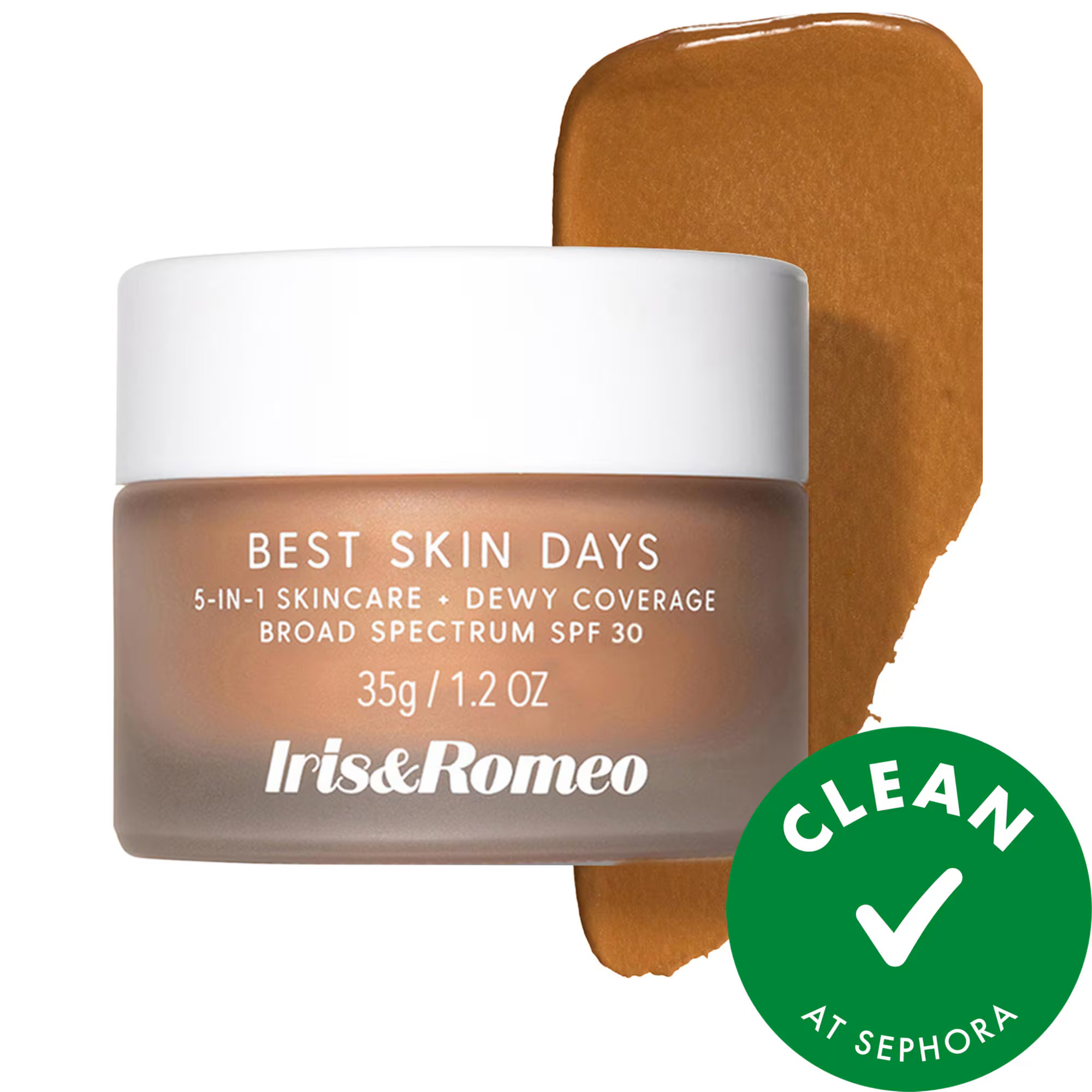 Iris & Romeo Best Skin Days SPF30 Whipped Tinted Moisturizer with Vitamin C + Hyaluronic Acid 9 1.2 oz / 35 g | Sephora (US)