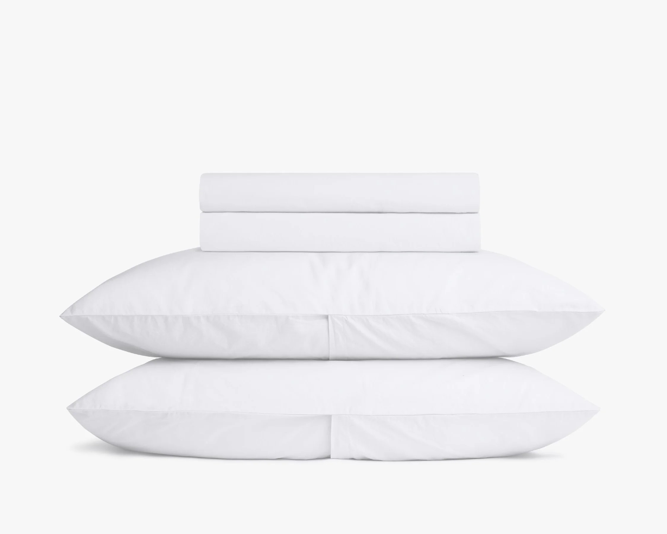 Percale Sheet Set - White K/CK | Parachute