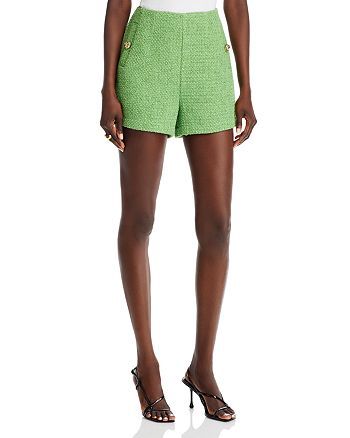 Tweed Buttoned Split Top And Shorts | Bloomingdale's (US)