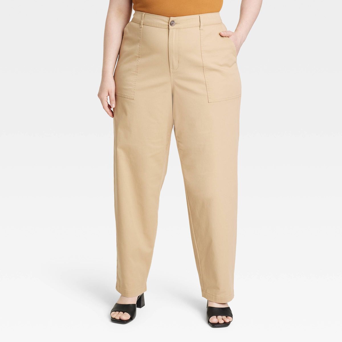 Women's High-Rise Slim Regular Fit Full Pants - A New Day™ | Target