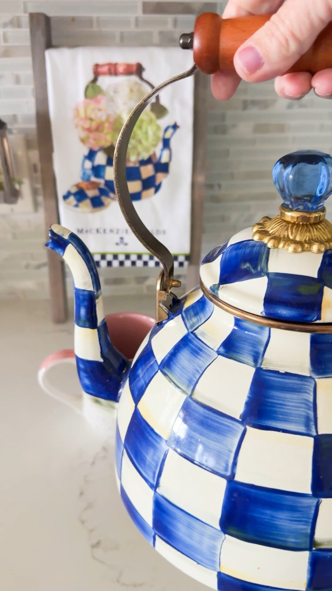 this is my large teapot - the 3 quart- love it - and the royal check is my favorite 

#mackenziechilds #royalcheck

#LTKHome #LTKMidsize