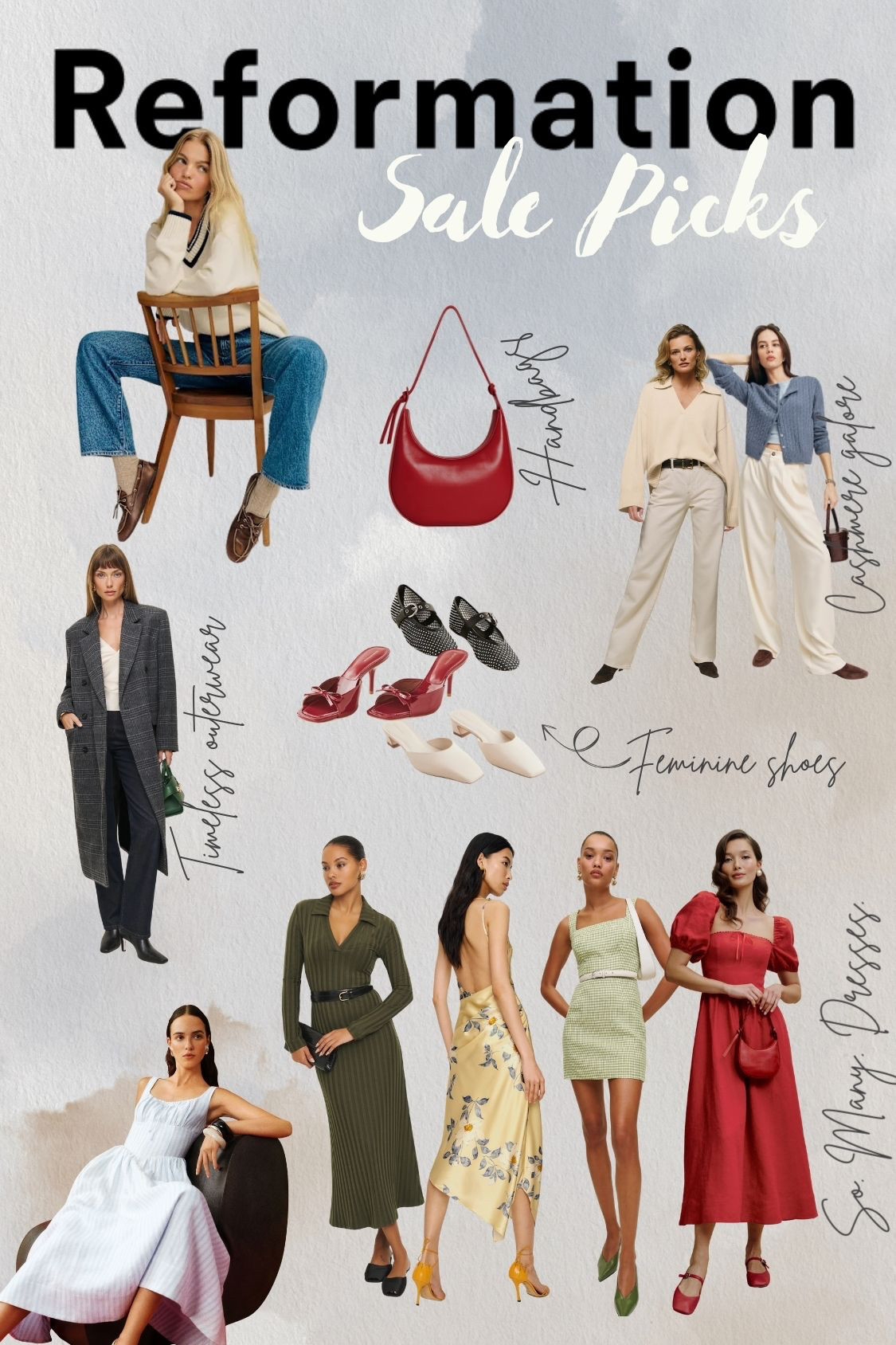 There are so many good pieces in the Reformation sale, be sure to filter out for what you are looking for (going through it all would take forever ha!). I absolutely love the cashmere selection and some of the outerwear pieces, there are also several dresses I am eyeing. I might need that exact cashmere jumper as well!  

 #LTKSeasonal #LTKStyleTip #LTKautumn