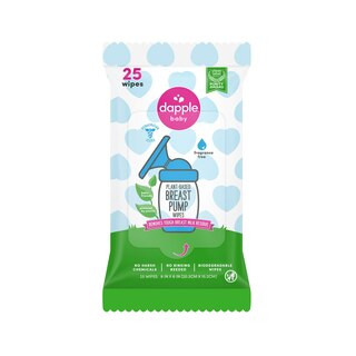Dapple Baby Breast Pump Cleaning Wipes, 25 CT | CVS Health