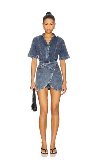 SOVERE Dawn Denim Dress in Blue. - size M | Revolve Clothing (Global)
