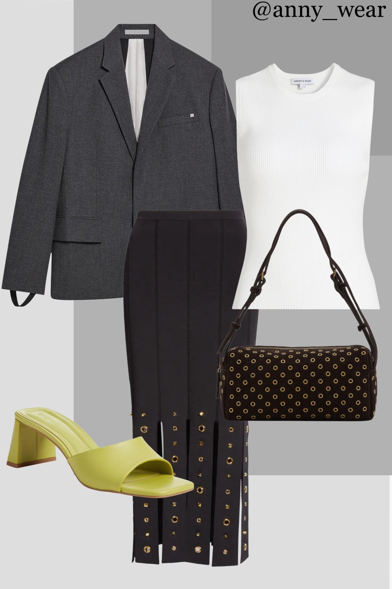 Prada-inspired minimalism.
This look is all about powerful silhouettes and timeless pieces. The voluminous gray jacket adds a modern edge, while the classic pencil skirt and turtleneck keep it eternally chic. The green sandals are the perfect unexpected pop of color.
Shop this elevated look via my LTK!

Oversized blazer
Grey blazer 
Gray jacket 
Black midi skirt
White turtleneck top
White top
Suede bag
Green sandals 
Grey jacket 
Wool Blend Blazer
White knit top
Rib Knit Sweater 
Crew neck sweater 
Brown bag 
Studded skirt 
Studded bag 
Suede shoulder bag 
Bag with eyelets
Slide Sandals
size 8 influencer
capsule wardrobe 
work lunch outfit 
affordable fashion 
interview outfit 
lunch outfit 
lunch date outfit
Work outfit ideas 
office wear for women 
womens work clothes 
blouses for work
womens work pants 
work skirts for women 
work jacket for women 
corporate outfits
work accessories for women 
work jewelry 
work booties 
womens work bags
blazer outfits
blazers for work 
workwear elegant outfit 
work сapsule wardrobe 
comfortable office shoes
New season workwear Trending creators Top shared posts Style Tips Shoe Crushes it bags outerwear boots elegant outfits popular today bright dress bright colors bright fall Transitioning from summer into fall Mango outfits sunday brunch going out outfits photoshoot outfits dinner date outfit ssense work party outfit zara outfits paris outfit casual wardrobe europe outfits saks 5th avenue new york outfits city street styles new york city ltku over 40 capsule wardrobe popular today summer looks city outfits Abercrombie outfits casual spring outfit classy casual everyday necklace #LTKstyletip #LTKbeauty #LTKU #LTKshoecrush #LTKitbag 

#LTKFindsUnder100 #LTKSaleAlert #LTKWorkwear