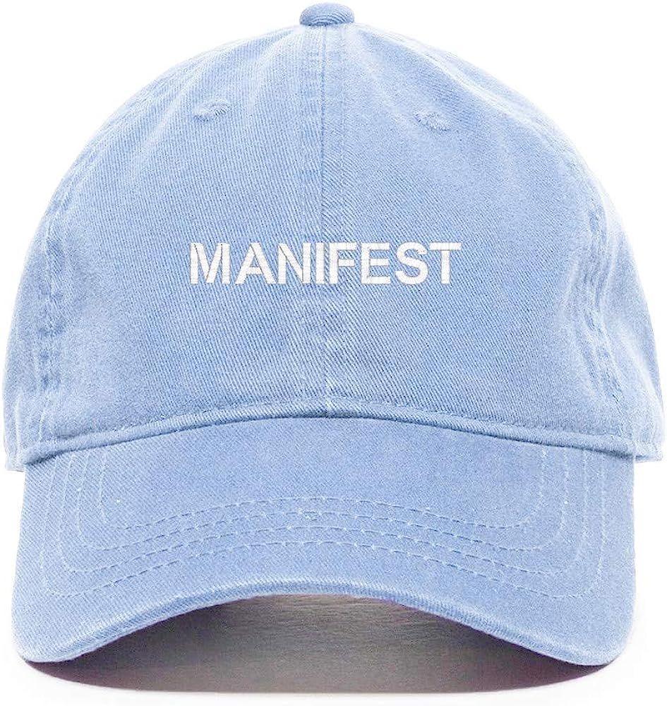 Tech Design Manifest Baseball Cap Embroidered Cotton Adjustable Dad Hat | Amazon (US)