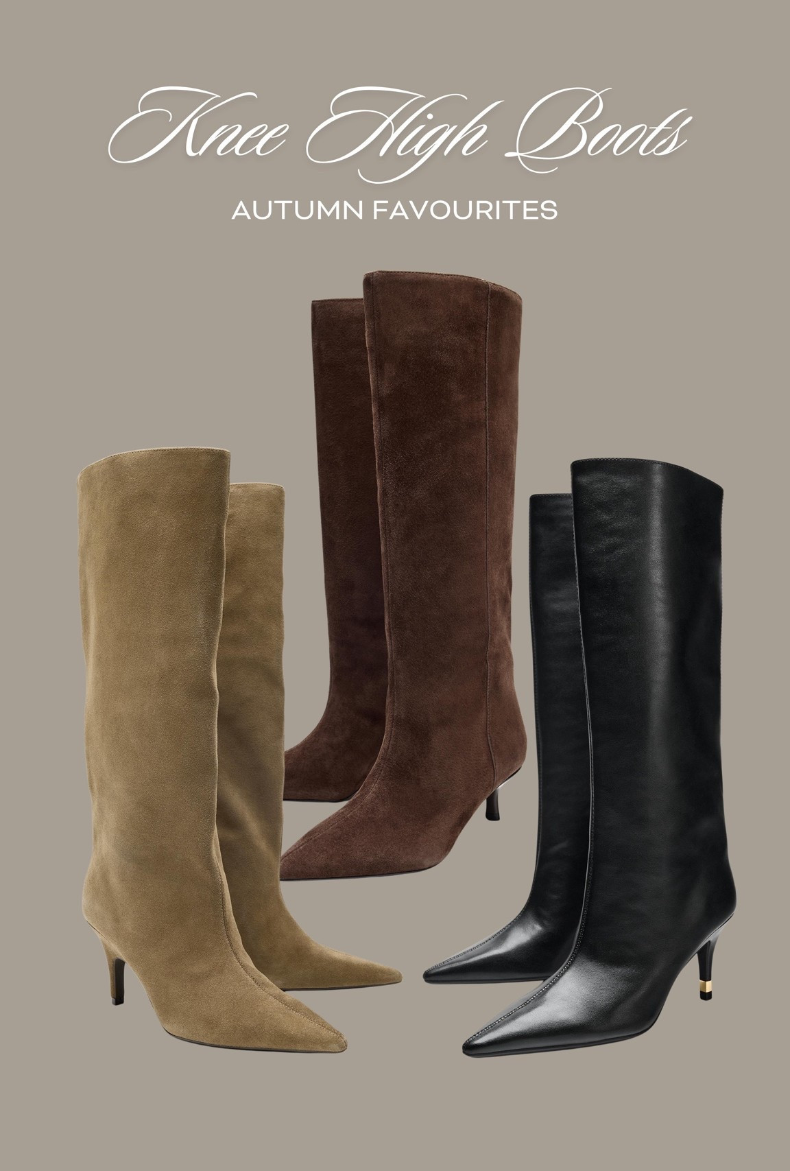 Zara knee high boot for autumn 🍂🤎🙌

#LTKautumn