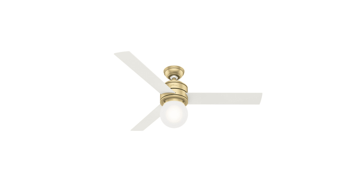 Hunter 50047 Allison 52" 3 Blade LED Ceiling Fan | Build.com | Build.com, Inc.