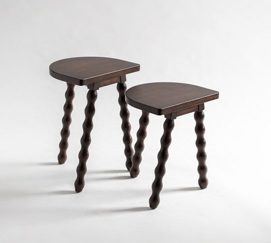 Half Round Nesting Tables, Set of 2 | GreenRow