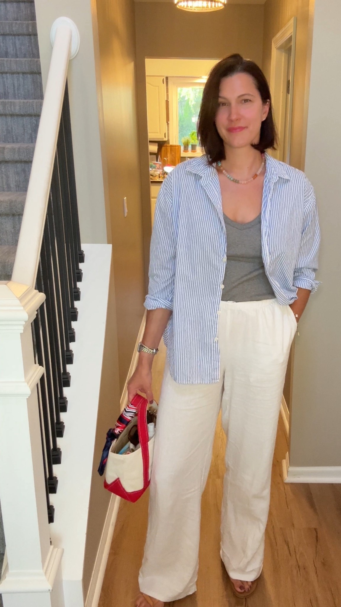 A chic mom outfit with linen blend pieces from Target for these cooler summer days 


#LTKStyleTip #LTKFindsUnder100 #LTKMidsize