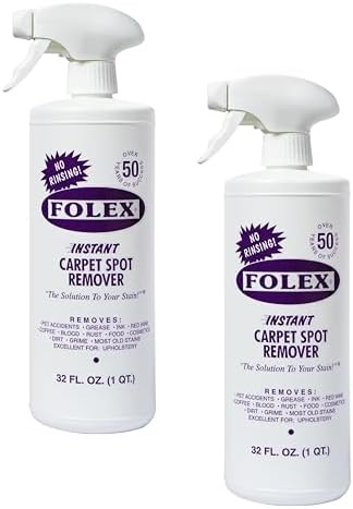 Folex Instant Carpet Spot Remover, 32 Fl Oz (Pack of 2) | Amazon (US)