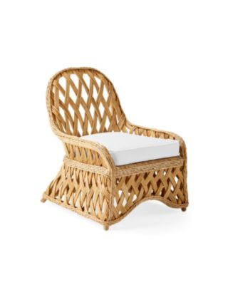 Round Hill Rattan Chair | Serena and Lily