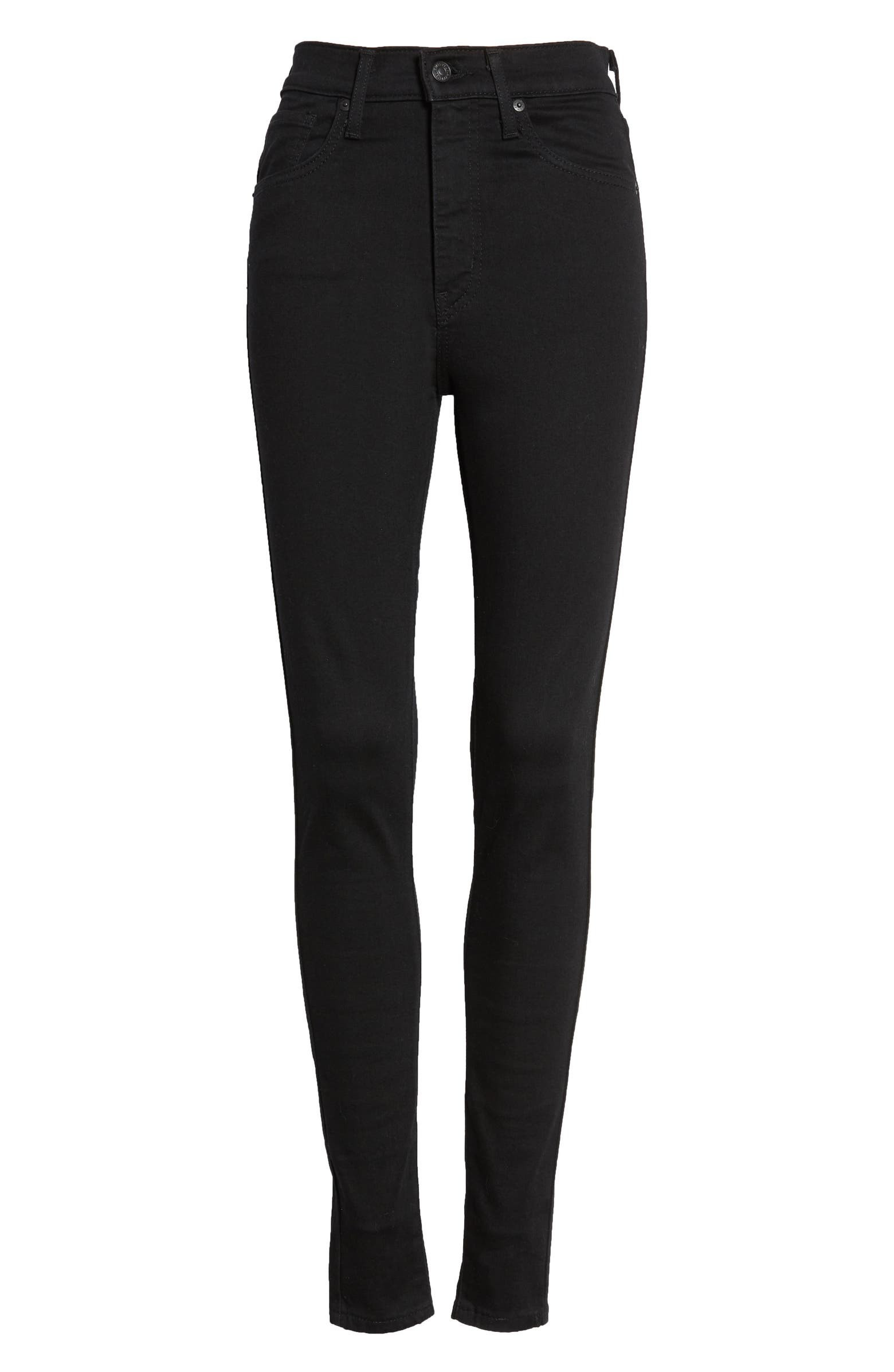 Levi's® Mile High Super Skinny Jeans (Black Galaxy) | Nordstrom | Nordstrom