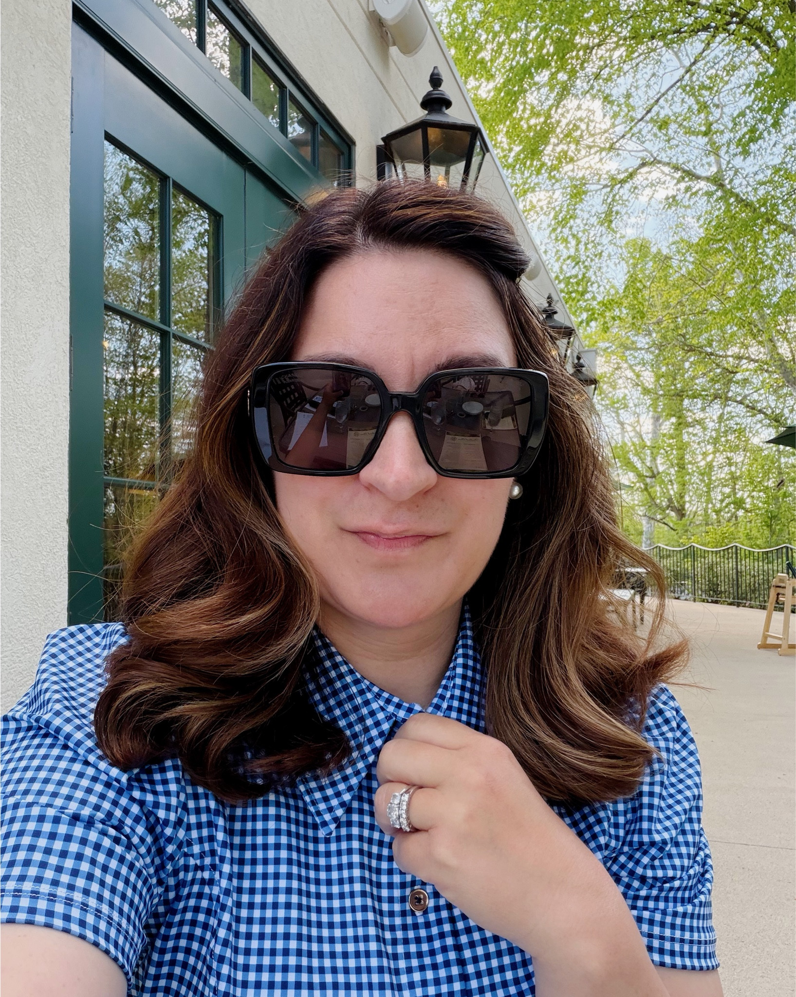 The only pictures I managed to take during a lovely dinner in my new @Duffield Lane London dress 😍

#LTKPetite #LTKmomlife