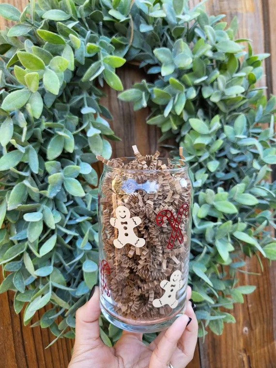 Beer Can Custom Coffee Glass/gingerbread Beer Can | Etsy | Etsy (US)