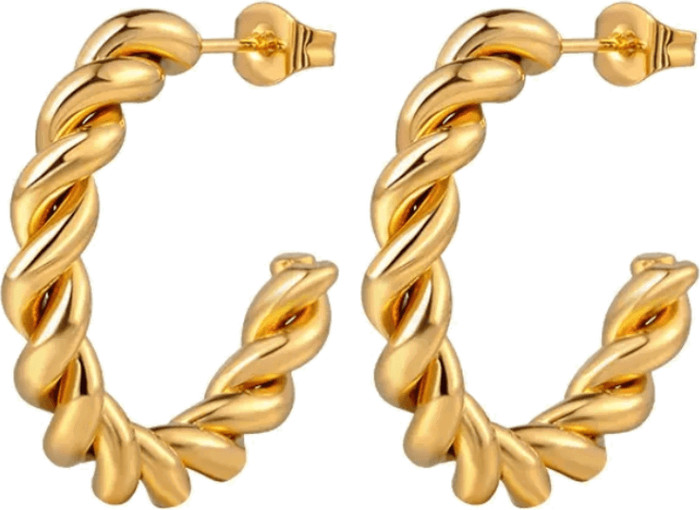 Hollywood Sensation Rope Hoop Earrings Perfect for Any Occasion | Nordstrom | Nordstrom
