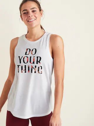 Graphic Performance Tank Top for Women | Old Navy (US)
