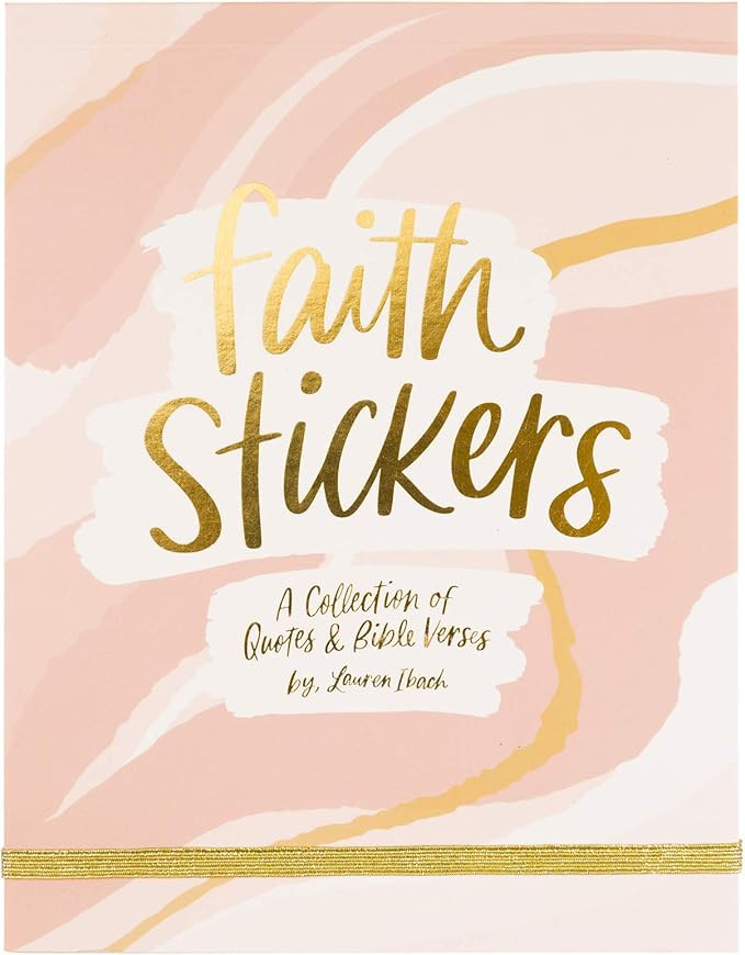 Eccolo Lauren Ibach Bible Quotes Sticker Book. 28 Pages of Inspirational and Prayer Themed Sticke... | Amazon (US)