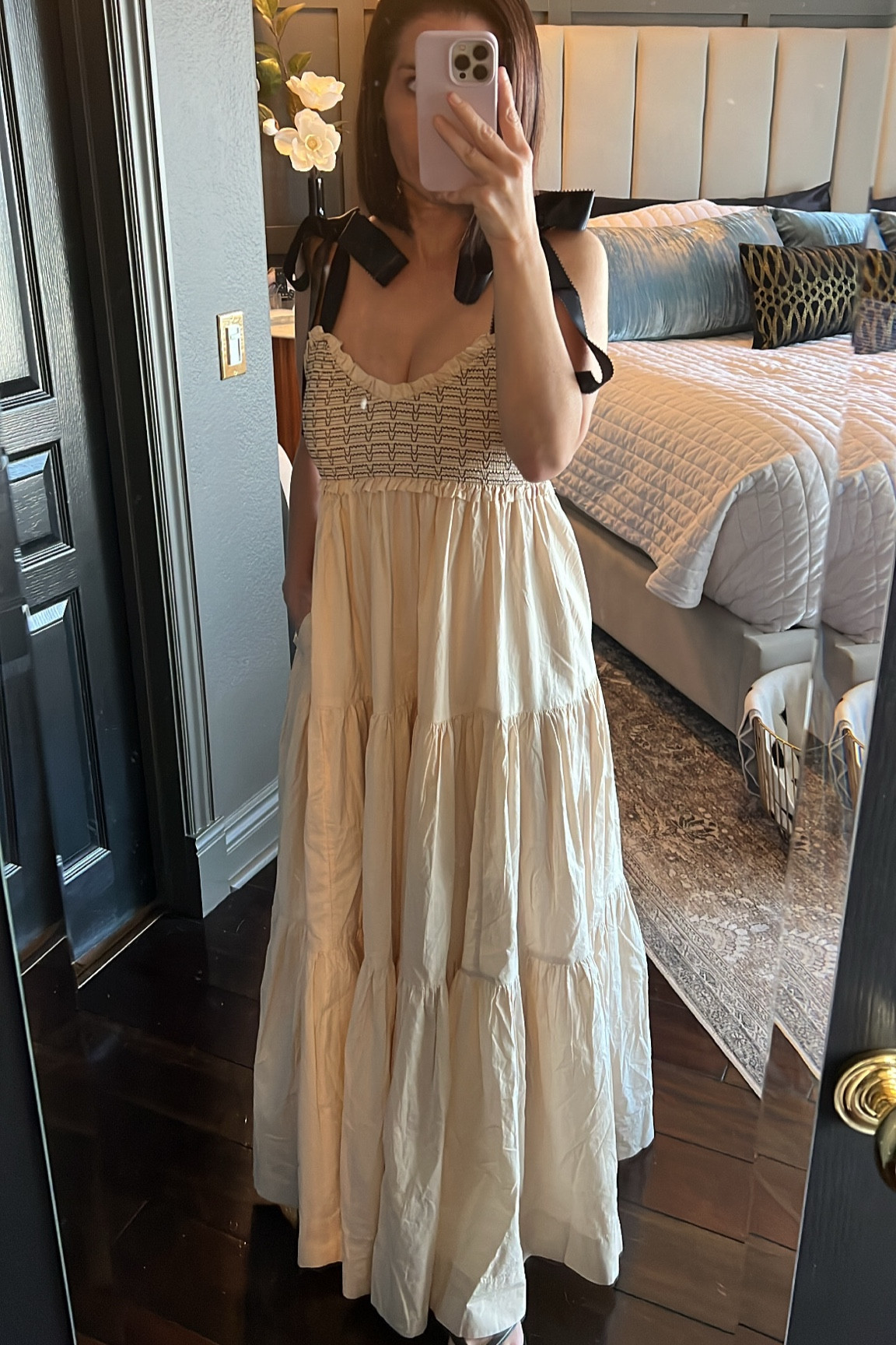 Free people dress. Size down….I’m wearing an xs 

#LTKstyletip #LTKSeasonal