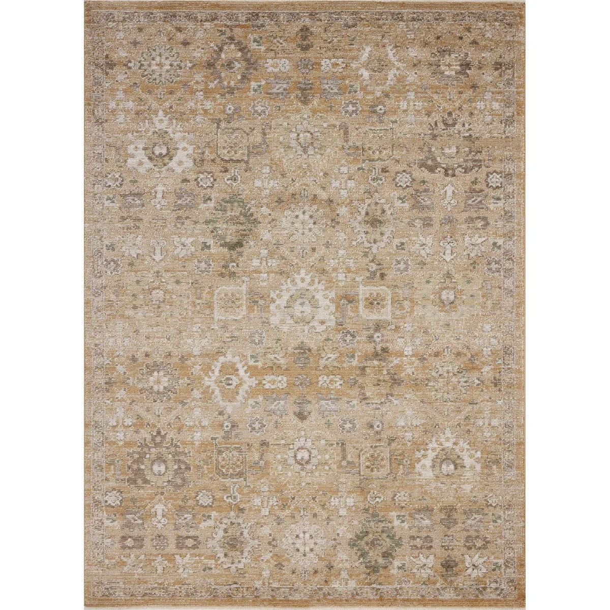 Magnolia Home by Joanna Gaines x Loloi Pace Sunset / Stone Area Rug | Wayfair North America