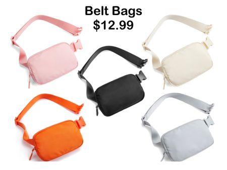 These are a nice affordable alternative to Lululemon belt bags!! Can’t beat this price 👍🏻 

Belt Bag | Bum Bag 

#LTKitbag #LTKsalealert #LTKstyletip