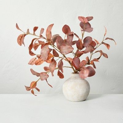 20" x 20" Faux Rusted Eucalyptus Ceramic Pot Arrangement - Hearth & Hand™ with Magnolia | Target