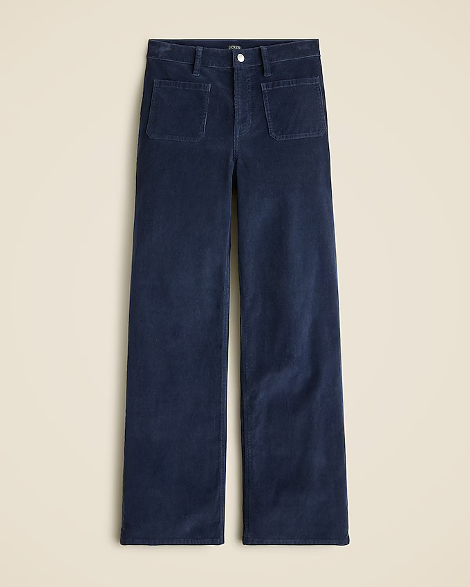 Sailor slim-wide pant in stretch corduroy | J. Crew US