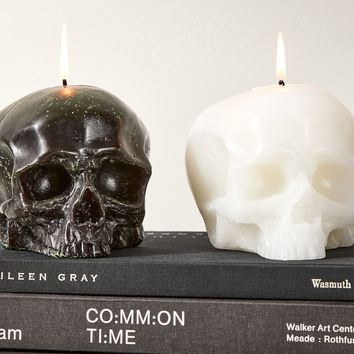 Molded Skull Candles | West Elm (US)