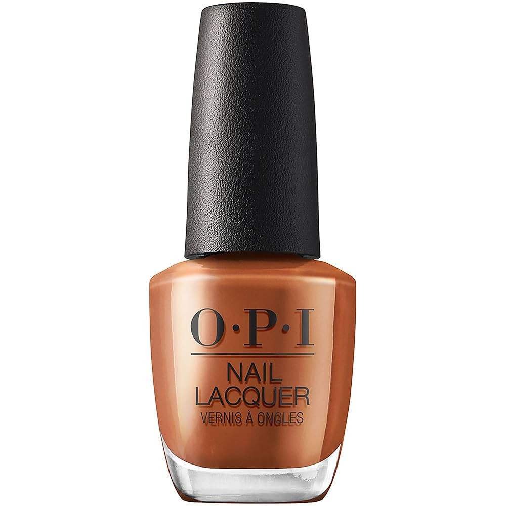 OPI Nail Lacquer Nail Polish | Opaque Dark Brown Crème Chip Resistant Nail Polish | Fast Drying,... | Amazon (US)