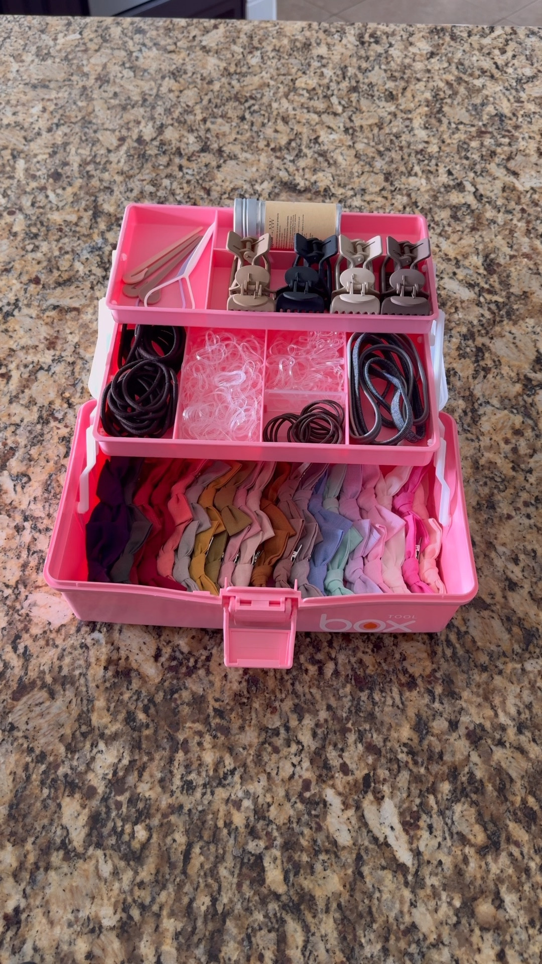 Create a back-to-school hair kit for my girls! This is going to streamline our mornings by allowing me to do their hair at breakfast if need be but also in my bathroom which has way more space to do their hair than their bathroom 🤗💖🎀

#LTKVideo #LTKBacktoSchool #LTKKids