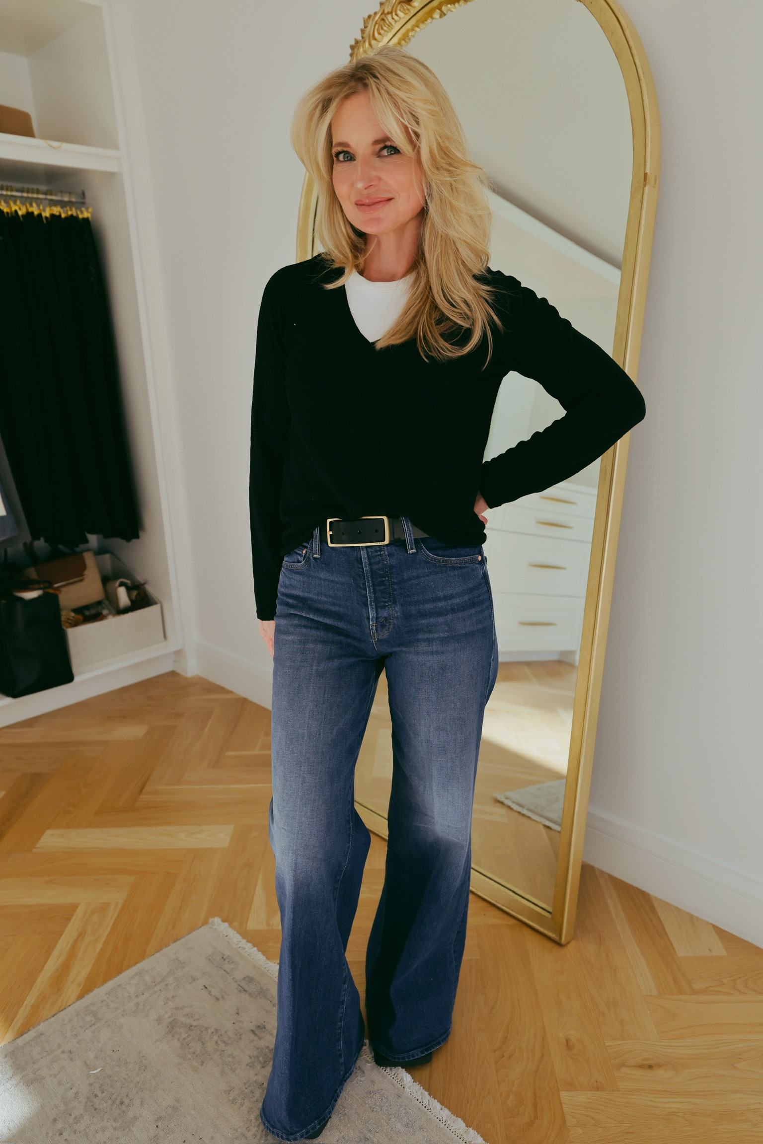 Simple pieces done right. This V-neck sweater is lightweight, comfortable, and effortless to style. 

 #LTKootd #LTKSeasonal