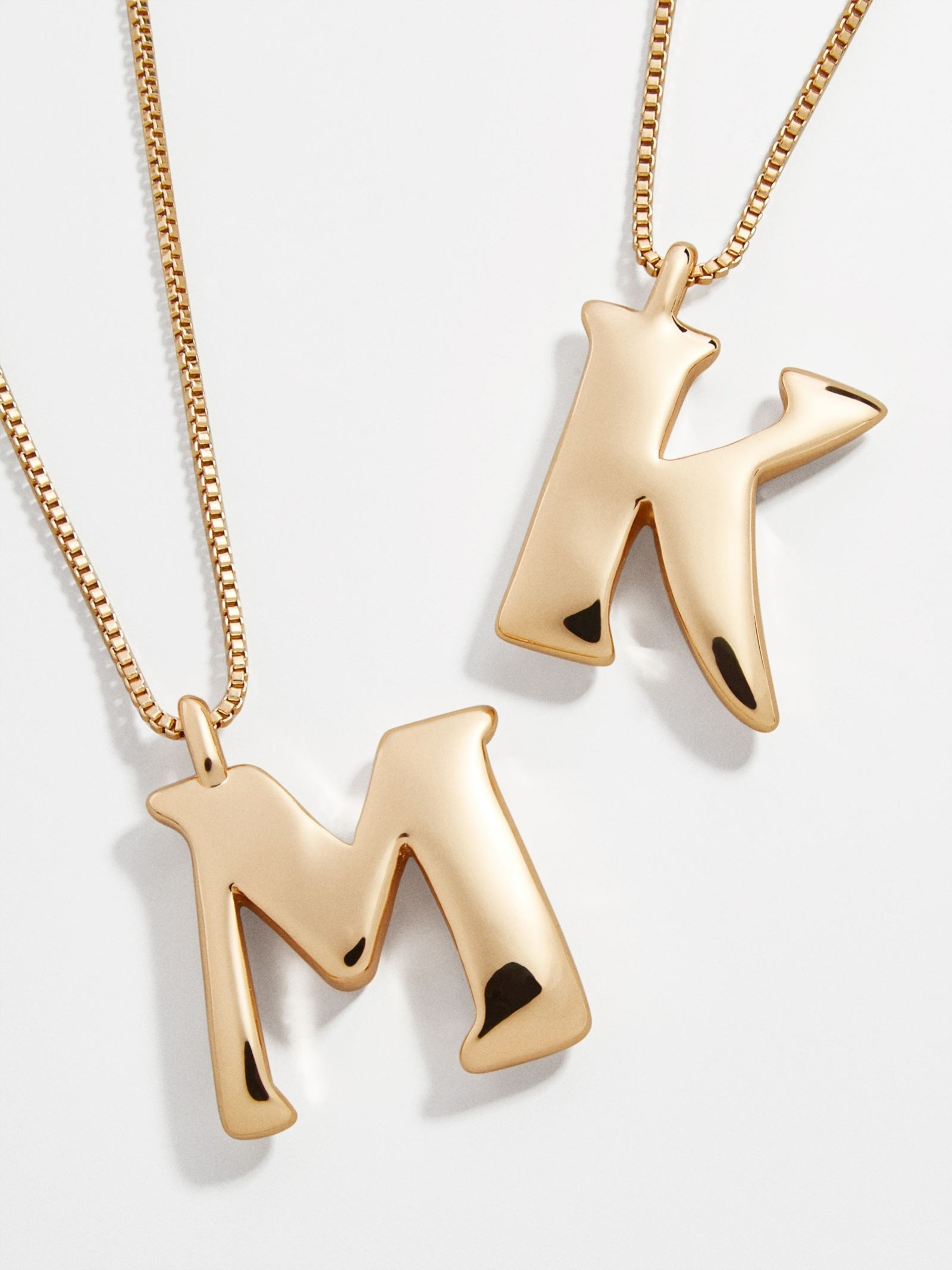 Angela Initial Pendant Necklace | BaubleBar (US)