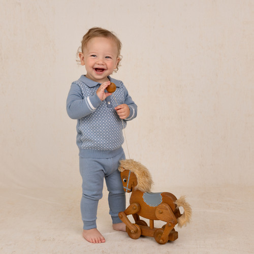Boys Geo Knit Polo Set | Feltman Brothers