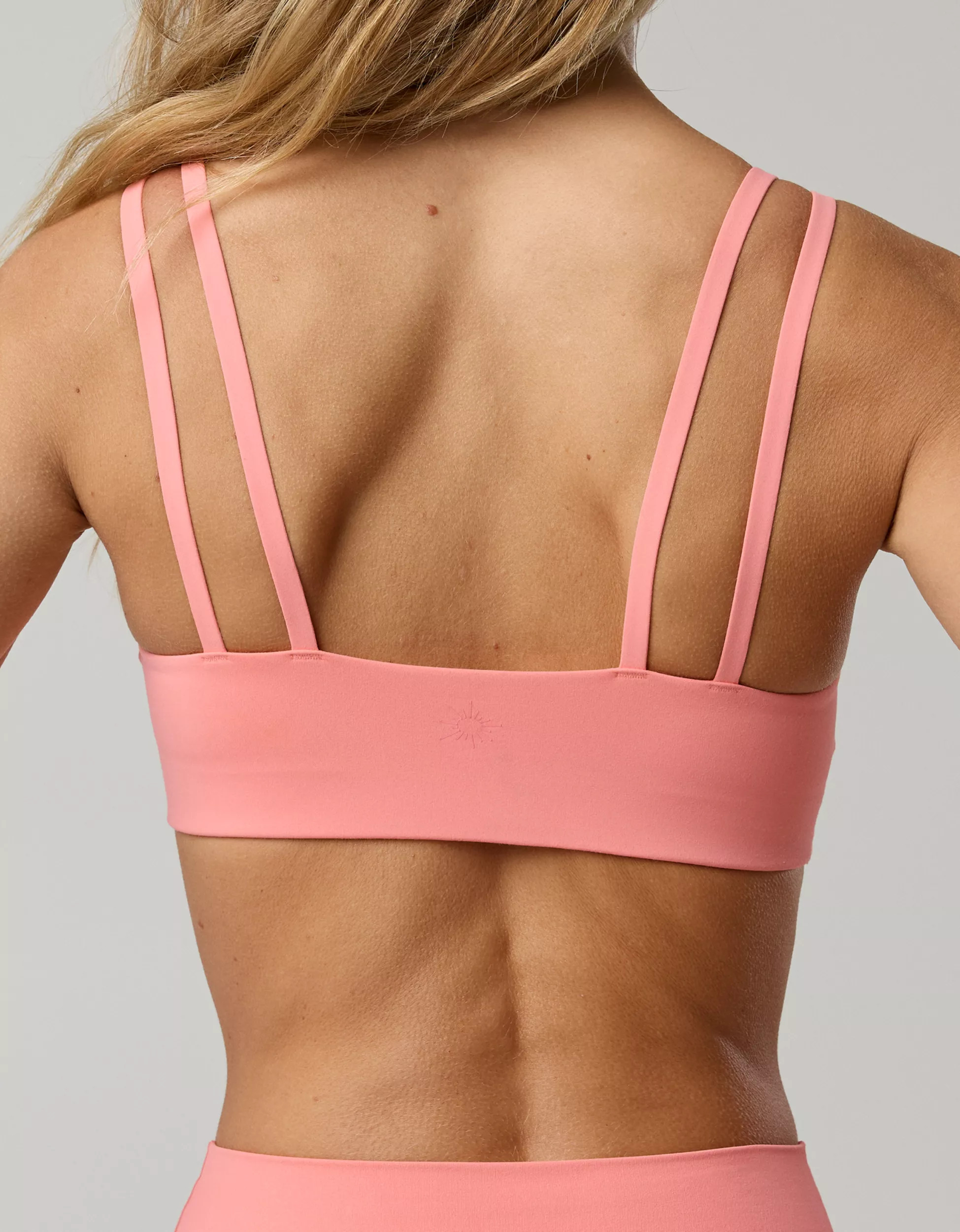 OFFLINE By Aerie Real Me Ruched Strappy Sports Bra | American Eagle Outfitters (US & CA)