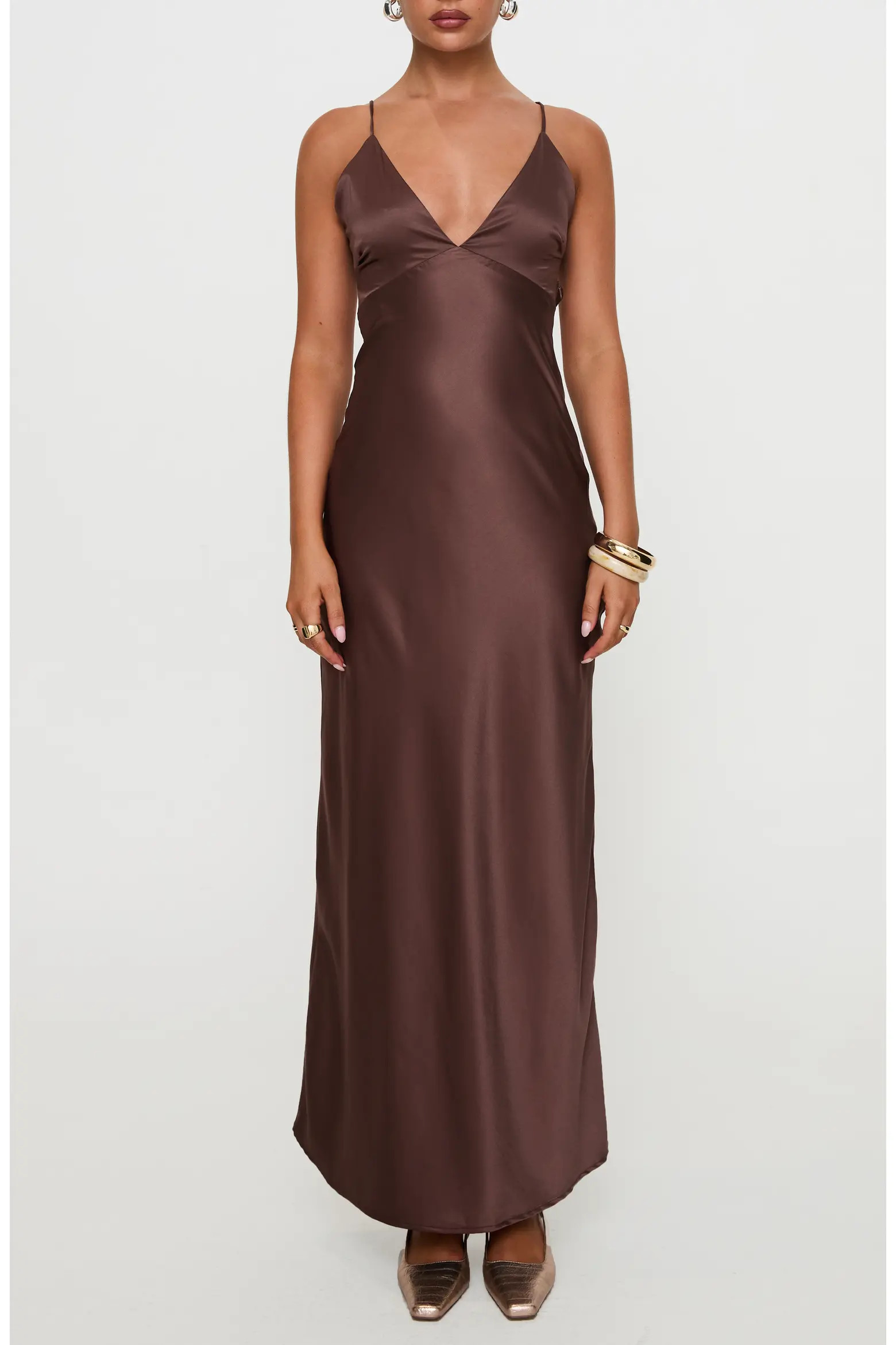 Princess Polly Angels Only Satin Gown (Women) | Nordstrom | Nordstrom