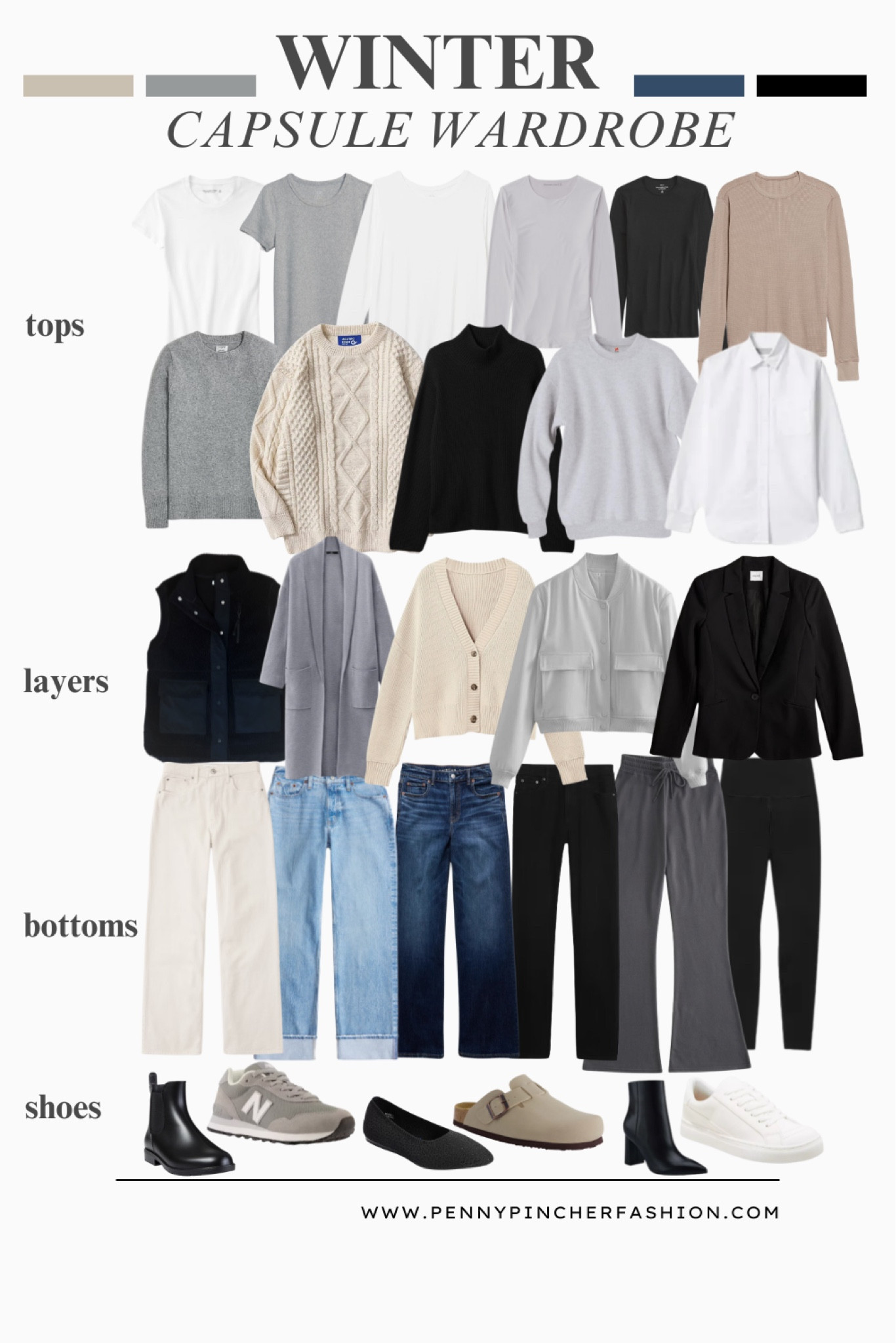 Winter capsule wardrobe 

#LTKFindsUnder100 #LTKSeasonal #LTKStyleTip
